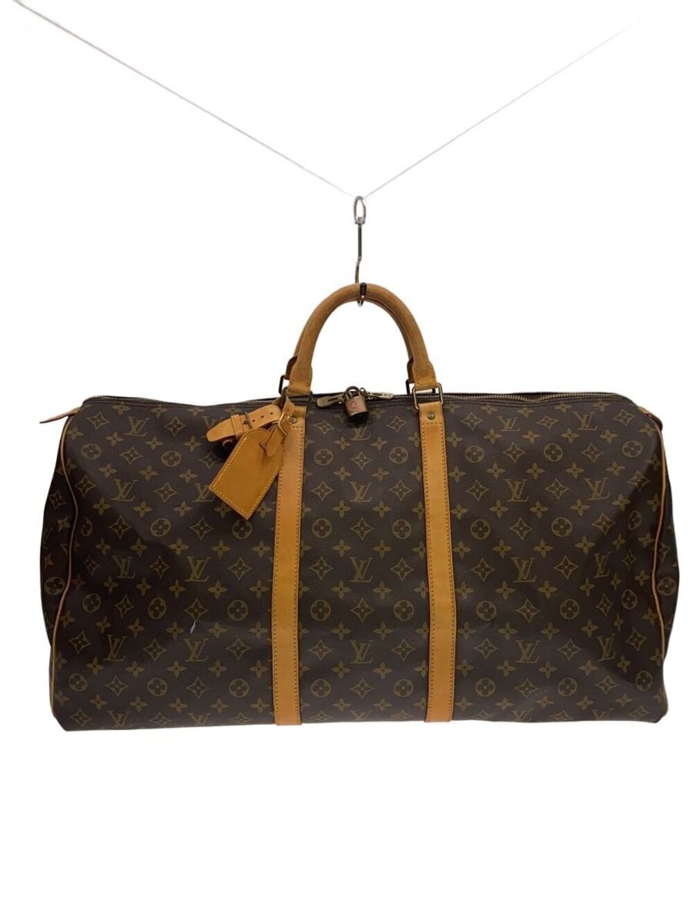 LOUIS VUITTON Keepall Monogram Canvas Brown